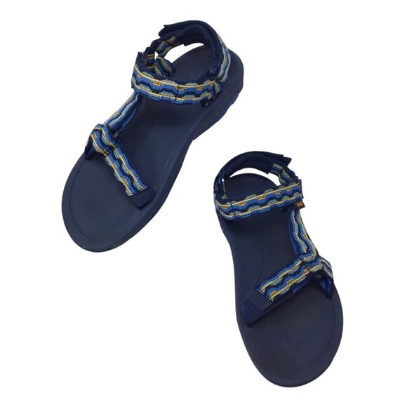 Teva Hurricane XLT Youth Sandals 1019390Y Unisex Big Kids 4 Blue Hiking Sport - Picture 5 of 10